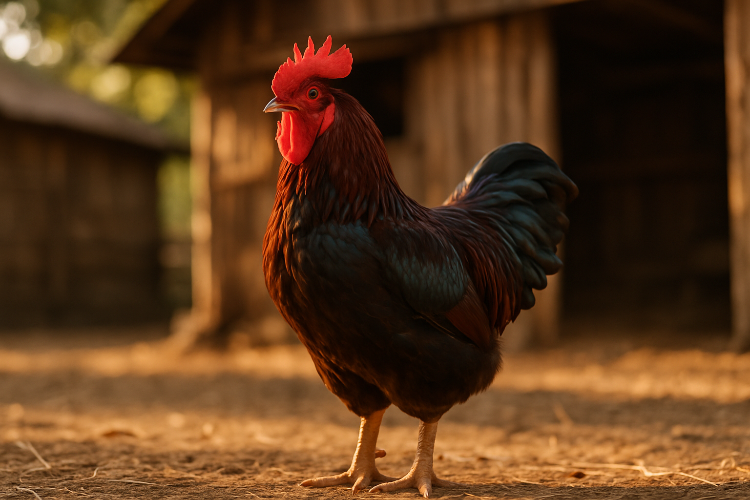 Ayam pullet di kandang peternakan pemula